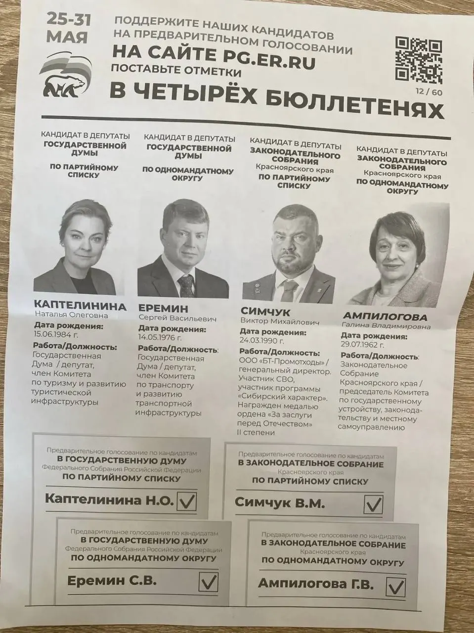В ряде регионов администрации рассылают распоряжения и списки кандидатов, побуждая работников коммерческих предприятий и бюджетников участвовать в праймериз «ЕР» перед выборами.