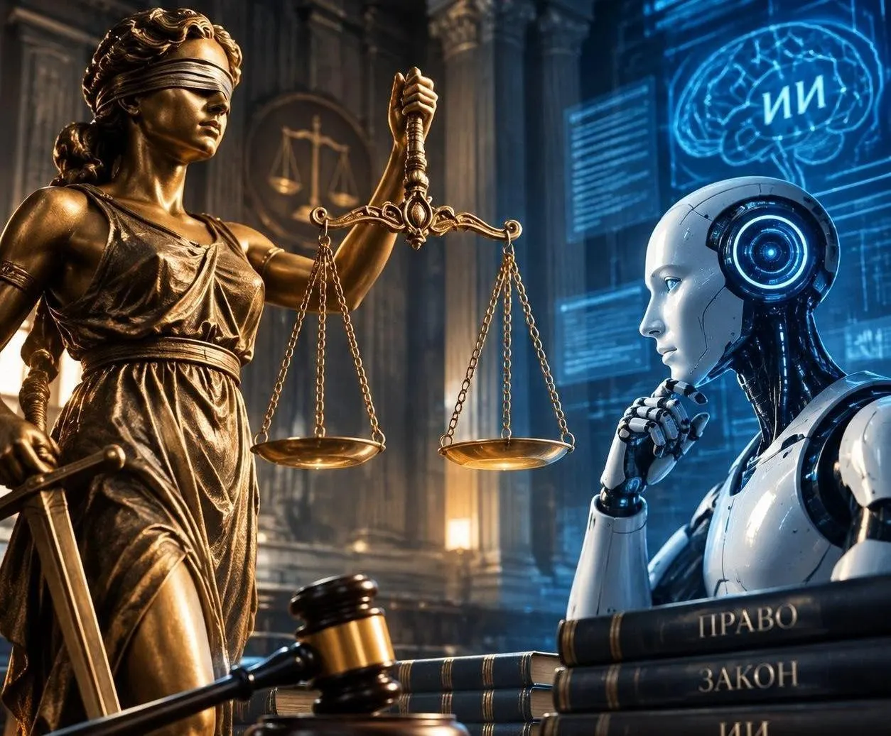 Через год в судах начнут применяться системы искусственного интеллекта, которым подчиняются решениям алгоритмов.
